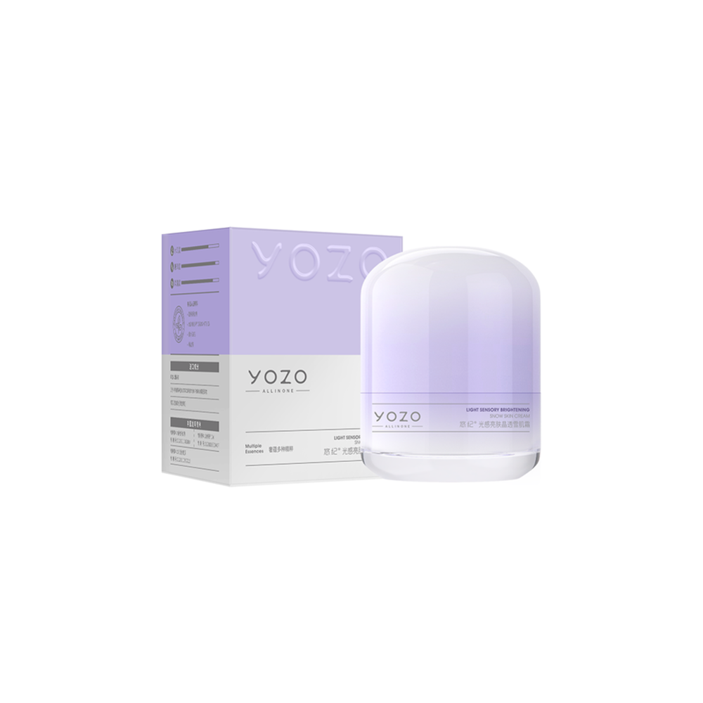 [YOZO] МИКРОБИОМ/СИЯНИЕ Крем для лица Light Sensory Brightening Snow Skin Cream, 50 гр