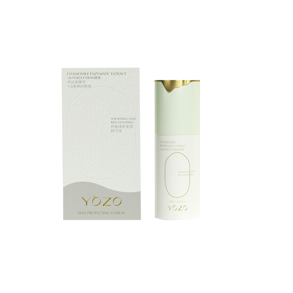 [YOZO] ГАМАМЕЛИС/КЕРАМИДЫ Эссенция для лица ChamomileEnzymaticExtract+6FoldCeramide Soothing Essence, 30 мл