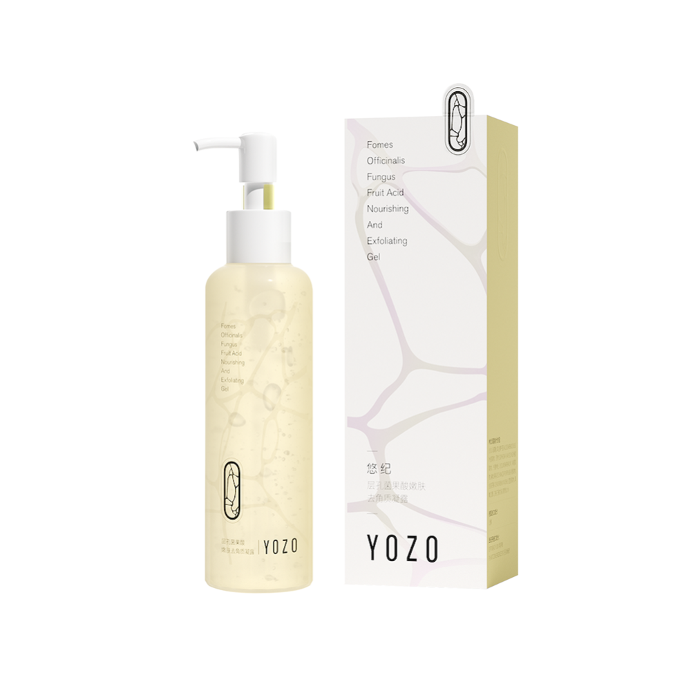 [YOZO] ТРЕМЕЛЛА/ОБНОВЛЕНИЕ Очищающий гель для лица Fomes Officinalis Fungus Fruit Acid Nourishing And Exfoliating Gel, 180 мл