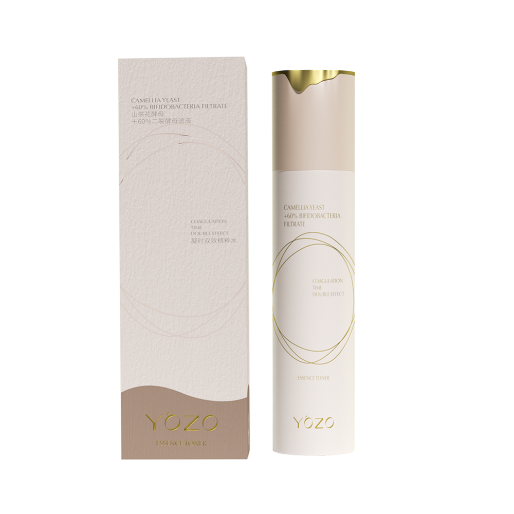 [YOZO] ОМОЛОЖЕНИЕ/БИОМ Тонер для лица Camellia Yeast + 60% Bifidobacteria Filtrate Coagulation Time Double Effect Essence Toner, 120 мл