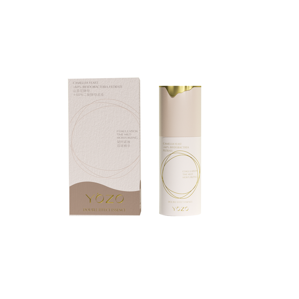 [YOZO] ОМОЛОЖЕНИЕ/БИОМ Эссенция для лица Camellia Yeast + 60% Bifidobacteria Filtrate Coagulation Time Mild Moisturizing Double-Effect Essence, 30 мл