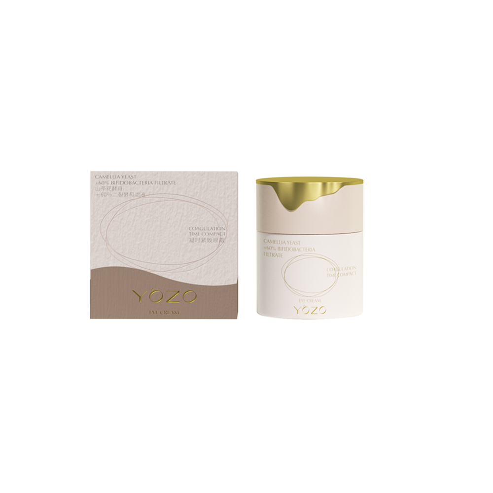 [YOZO] ОМОЛОЖЕНИЕ/БИОМ Крем для глаз Camellia Yeast + 60% Bifidobacteria Filtrate Coagulation Time Compact Eye Cream, 30 гр