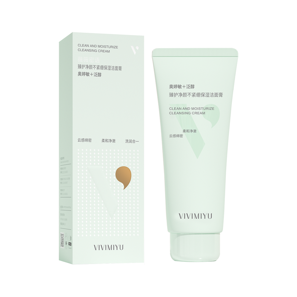 [VIVIMIYU] КОМФОРТ И УВЛАЖНЕНИЕ Пенка для умывания Clean & Moisturize Cleansing Cream, 120 гр
