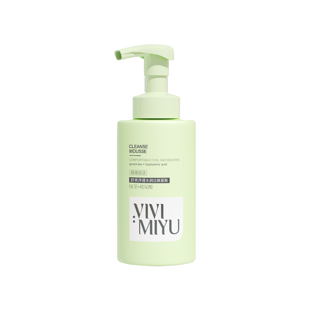 [VIVIMIYU] Пенка-мусс для умывания Cleance Mousse Comfortable Cool And Moisten, 300 мл