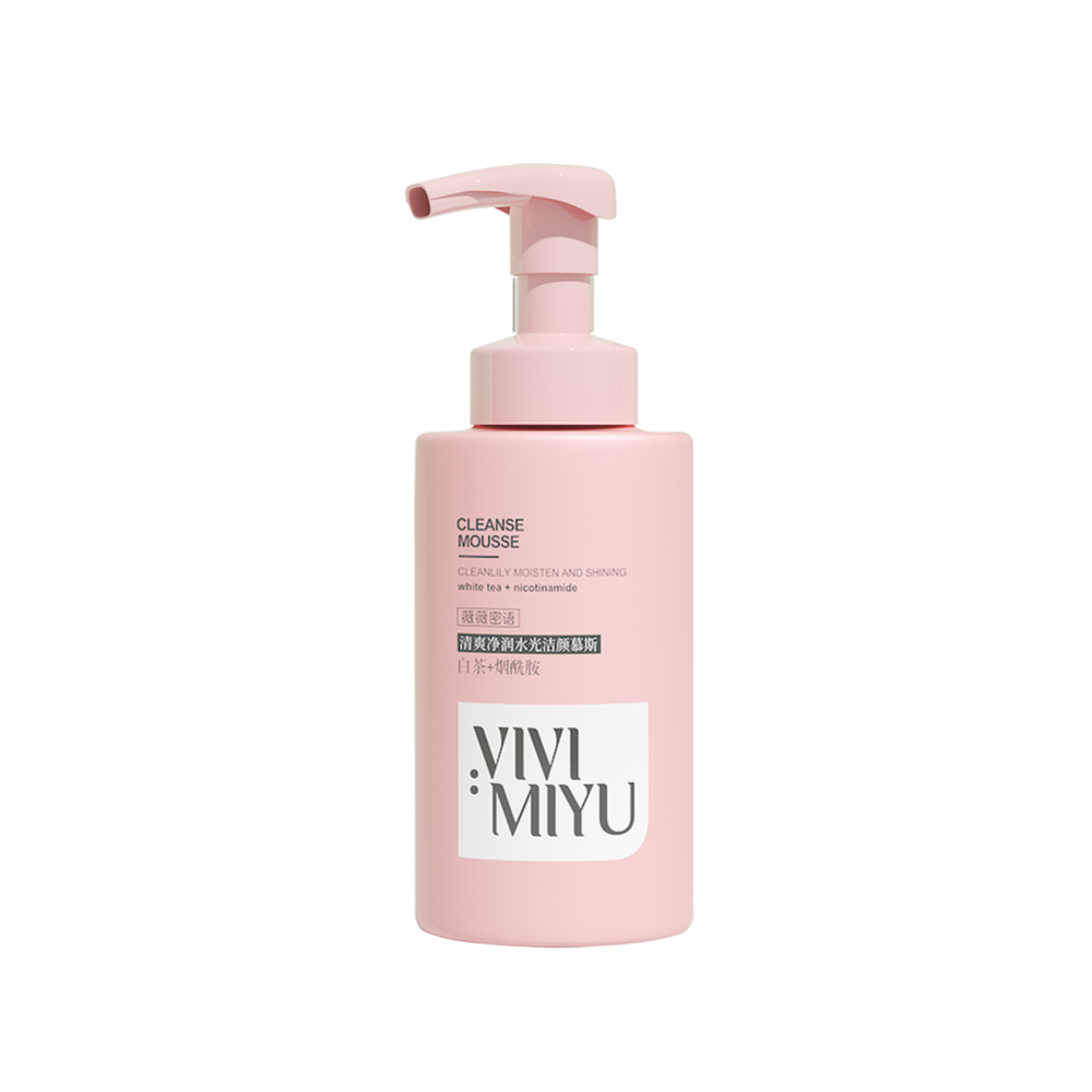 [VIVIMIYU] Пенка-мусс для умывания Cleance Mousse Cleanlily Moisten And Shining, 300 мл