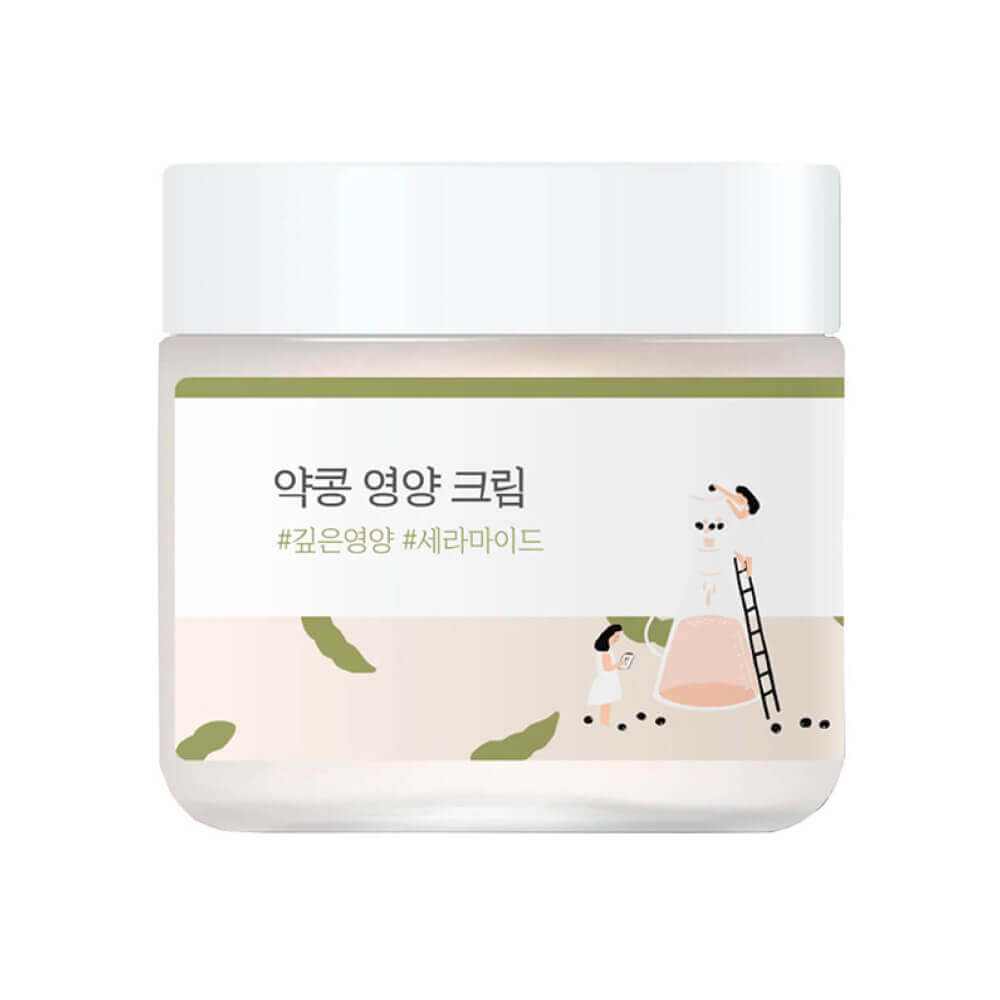 [ROUND LAB] Крем для лица ЭКСТРАКТ ЧЁРНОЙ СОИ Soybean Nourishing Cream, 80 мл