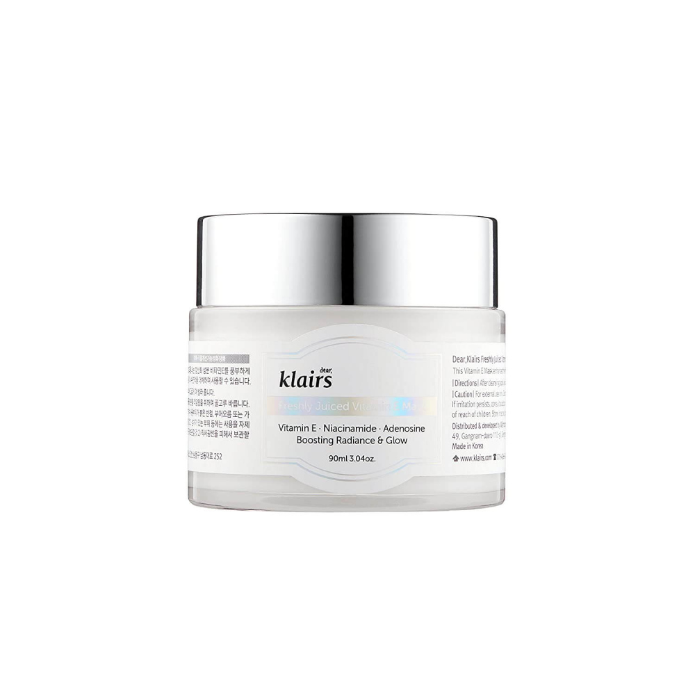 [DEAR. KLAIRS] Маска для лица СИЯНИЕ Dear.Klairs Freshly Juiced Vitamin E Mask, 90 мл