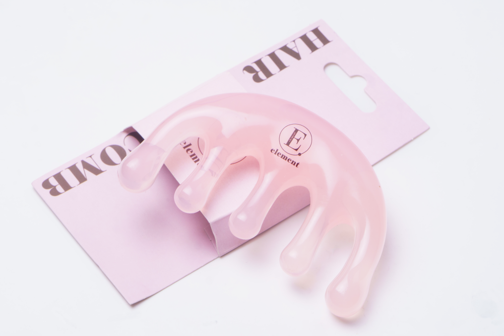 [ELEMENT] Гребень для волос и кожи головы РОЗОВЫЙ, 1 шт