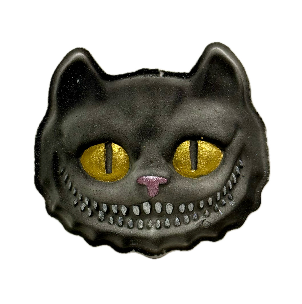 [NOKAMI] Бомбочка для ванн ручной работы ТЁМНЫЙ ЧЕШИР с ароматом ЗАГАДКИ, 170 гр